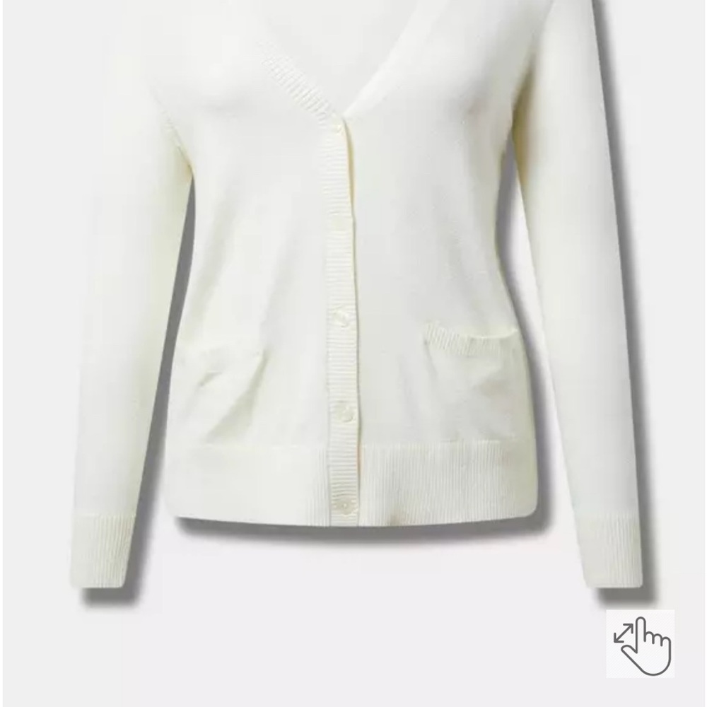 (BROWN/Cream) Torrid sweater new with tags